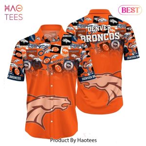 HOT TREND Denver Broncos NFL Hawaiian Shirt Trends Summer Short Sleeve Button Down Shirt For Sports Fans