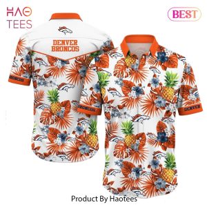 HOT TREND Denver Broncos NFL Hawaiian Shirt Tropical Pattern Graphic Hawaii Shirt For Fan Ever