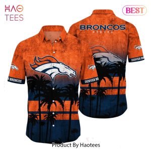 HOT TREND Denver Broncos NFL Hawaiian Shirt Tropical Pattern Graphic New Collection Summer Gift For Fan NFL
