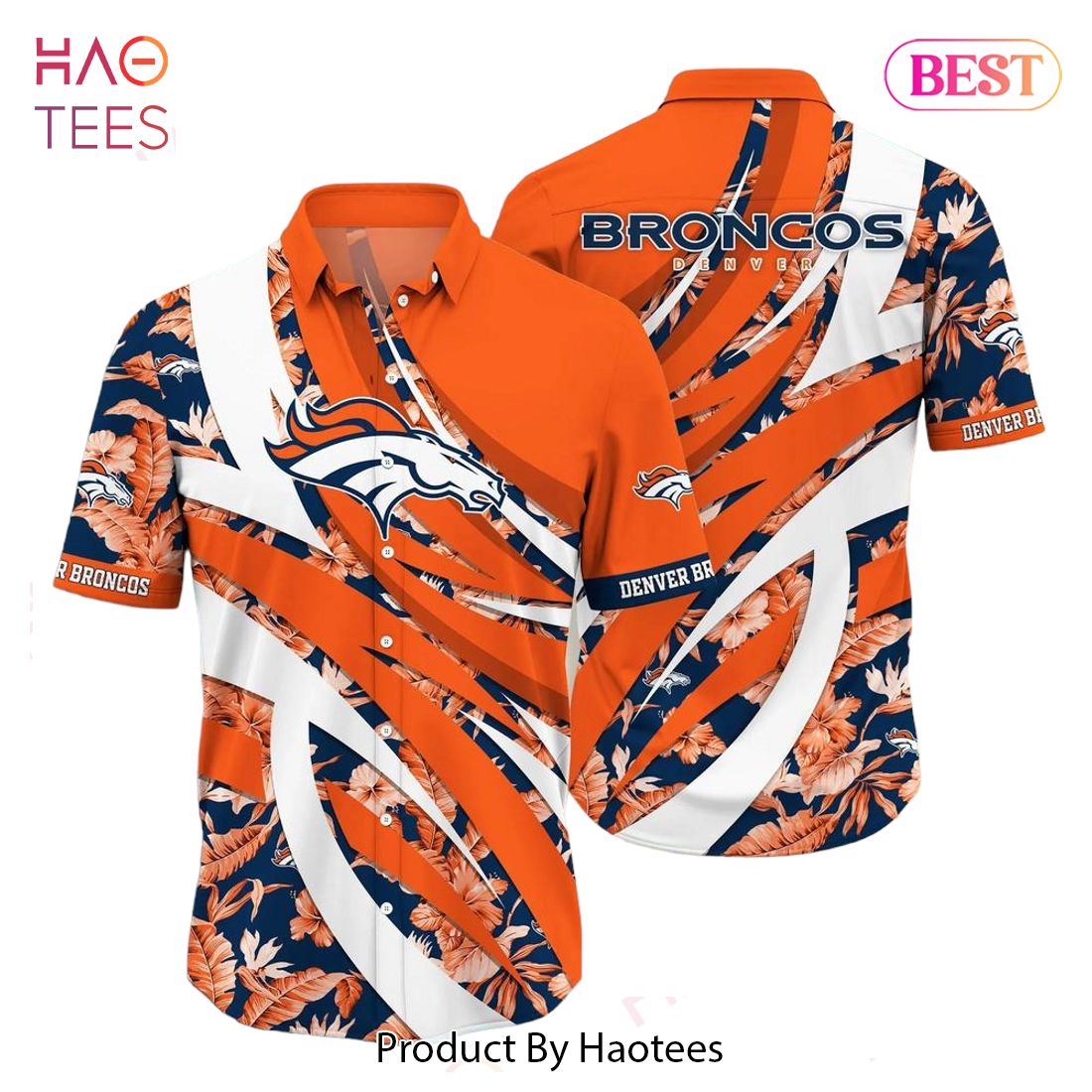 Denver Broncos Ultra Cool Hawaiian Shorts Gift For Fans