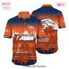 Denver Broncos NFL Summer Hawaiian Shirt Floral Pattern Graphic For Football NFL Enthusiast Denver Broncos NFL Summer Hawaiian Shirt Floral Pattern Graphic For Football NFL Enthusiast