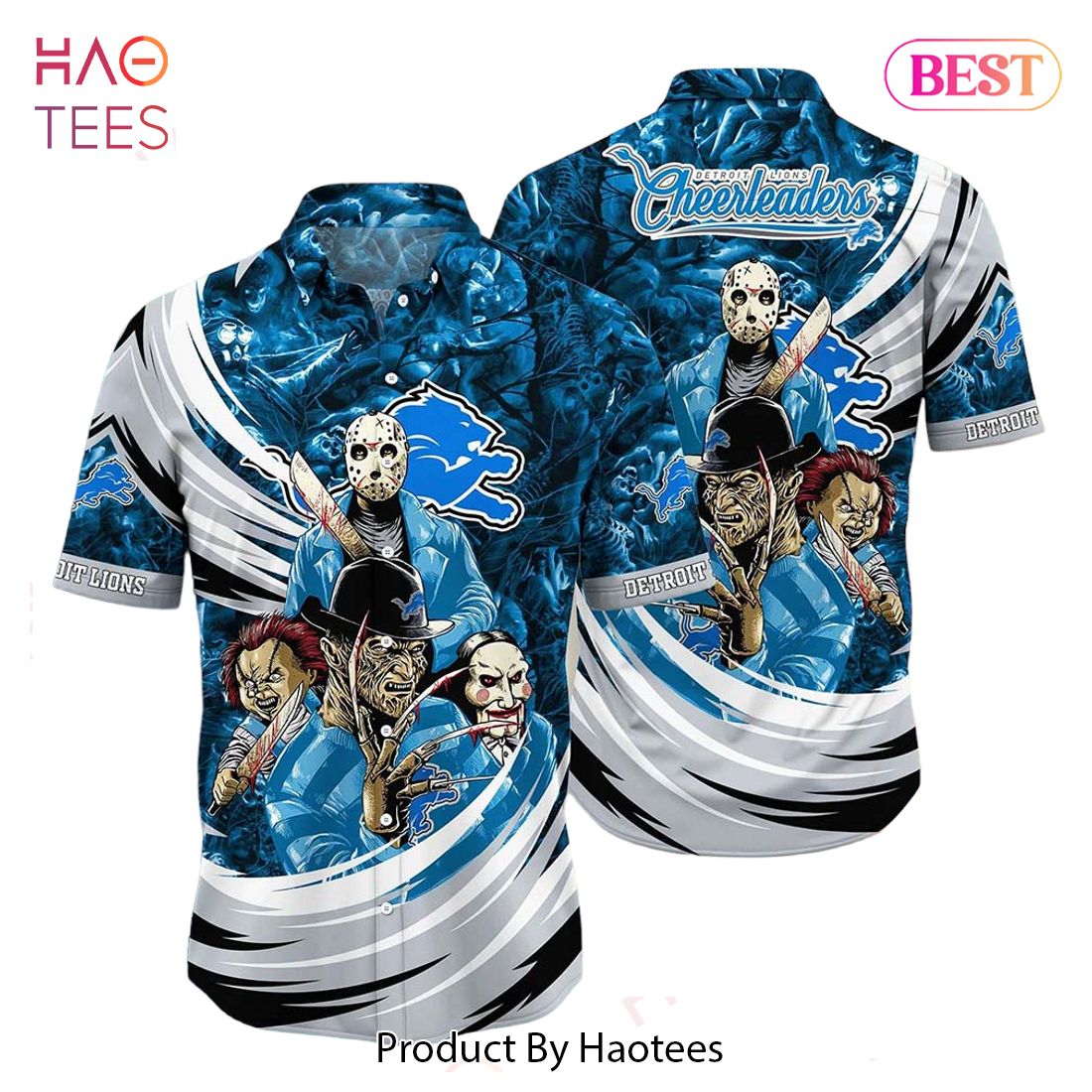 Detroit Lions NFL Hawaiian Shirt Gift For Fans Detroit Lions NFL Hawaiian Shirt Gift For Fans