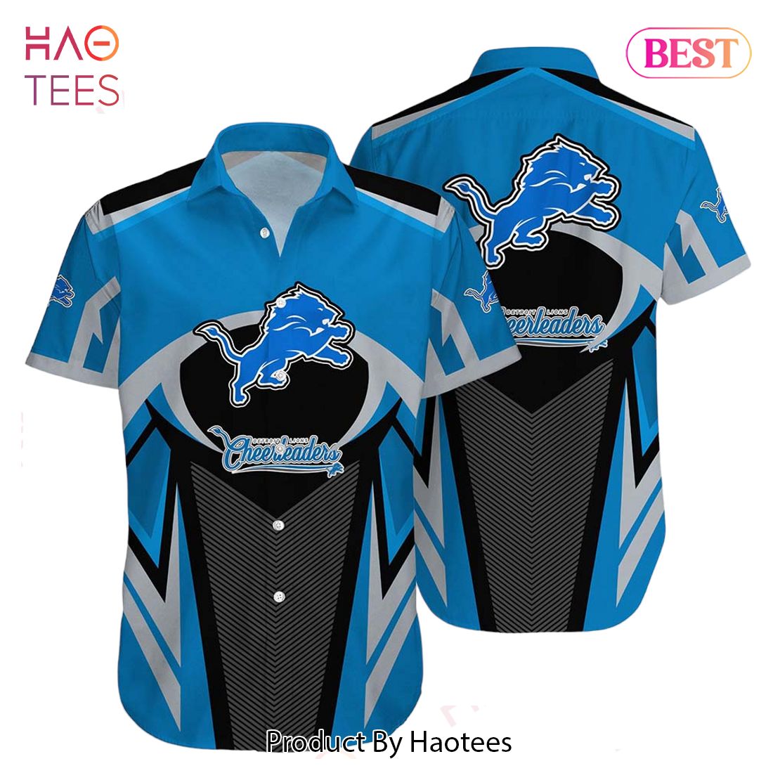 Detroit Lions NFL Hawaiian Shirt Gift For Football NFL Fans Detroit Lions NFL Hawaiian Shirt Gift For Football NFL Fans
