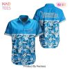 Detroit Lions NFL Summer Hawaiian Shirt Floral Pattern Graphic For Football NFL Enthusiast