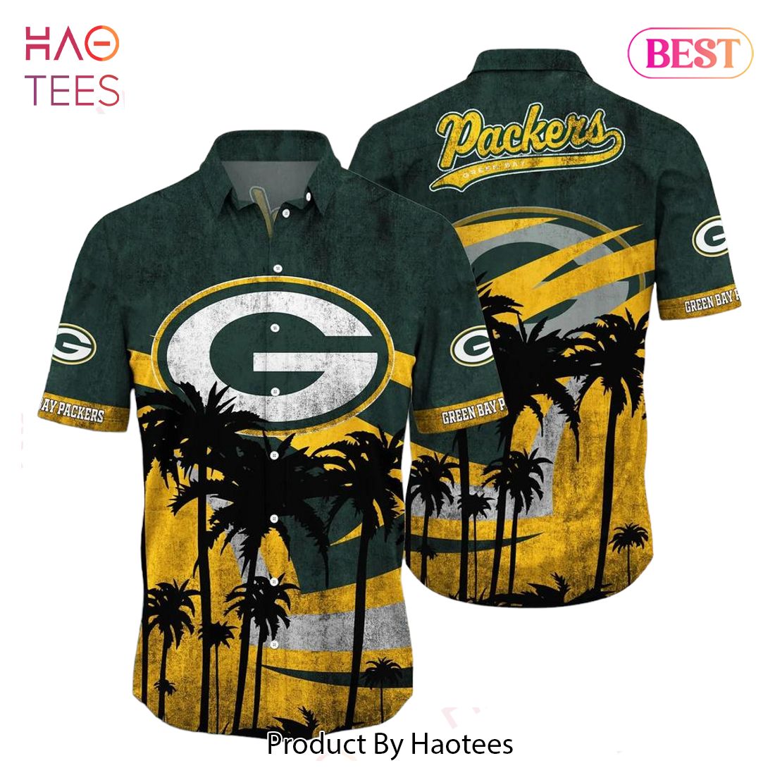 Green Bay Packers For Grandparent Hawaiian Shirt