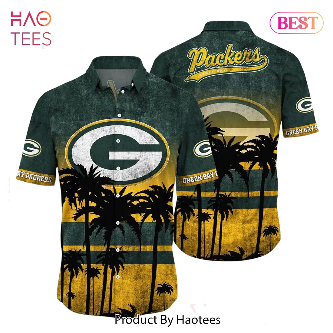 Green Bay Packers Nfl Hawaiian Shirt Tropical Pattern Graphic New Collection Summer Gift For Fan Nfl