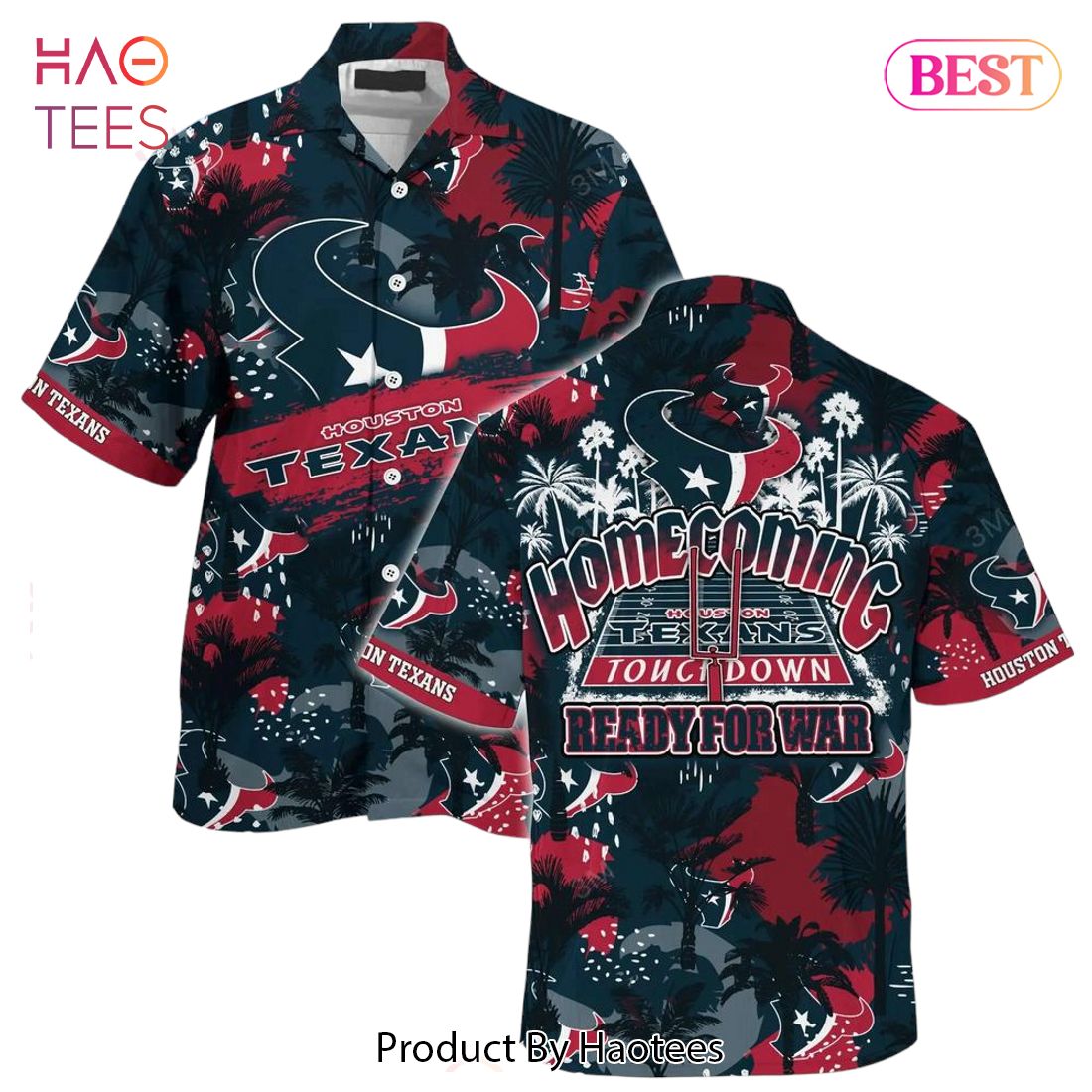 Houston Texans NFL Beach Shirt For Sports Fans This Summer Hawaiian Shirt