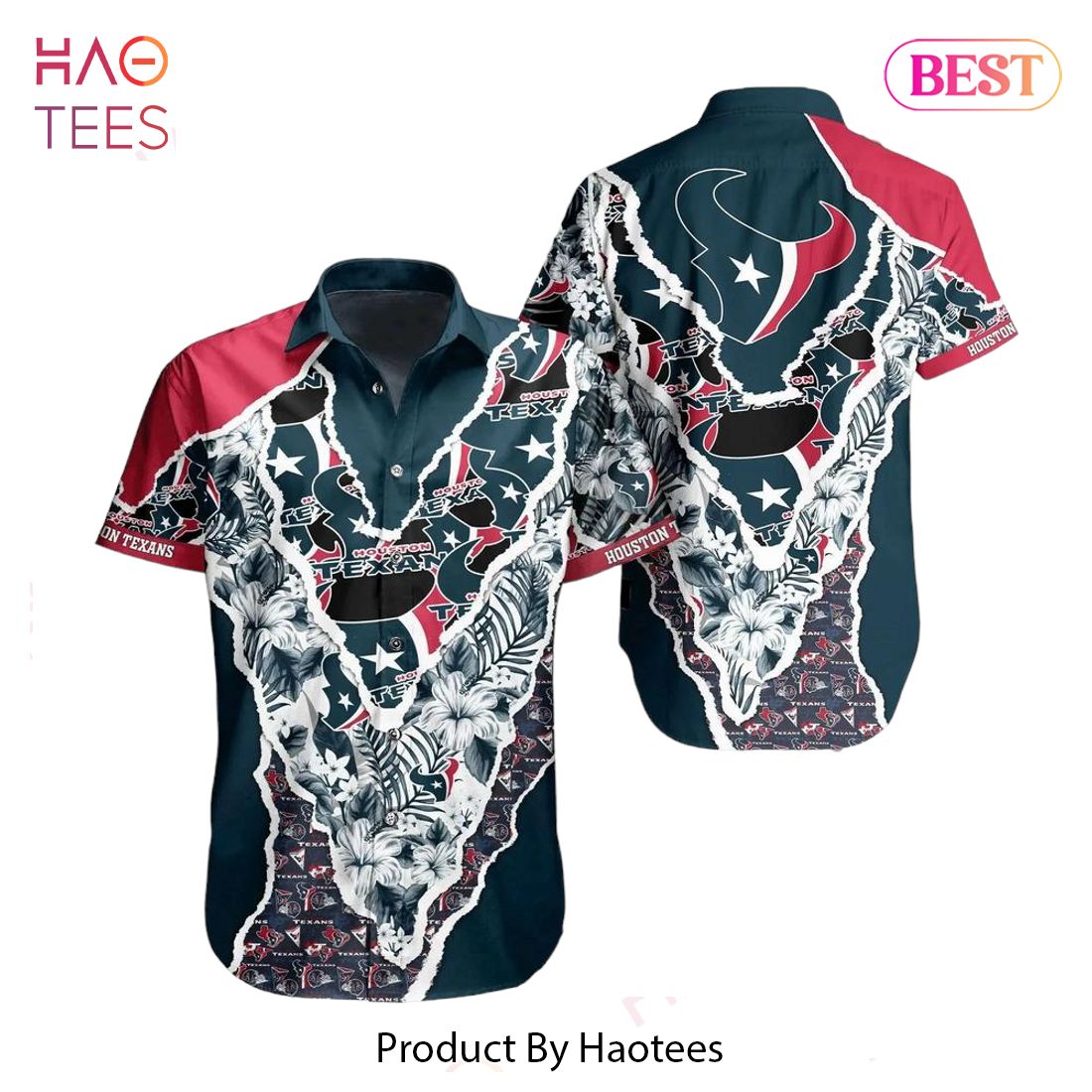 Houston Texans NFL Hawaii Shirt Graphic Floral Pattern This Summer Meaningful Gifts For Fans