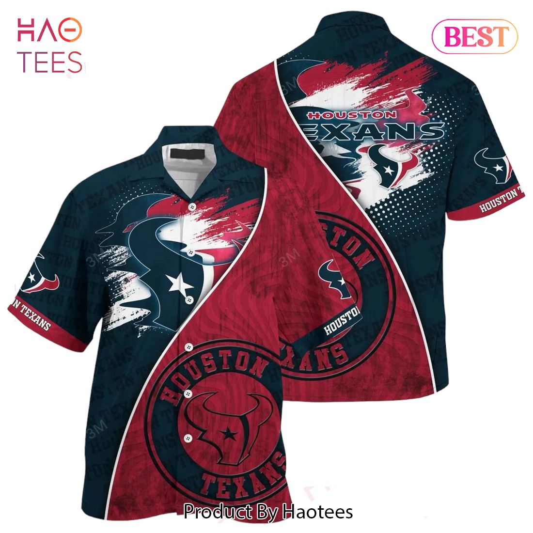 Houston Texans NFL Hawaiian Shirt Summer For This Season Fan Gift Houston Texans NFL Hawaiian Shirt Summer For This Season Fan Gift