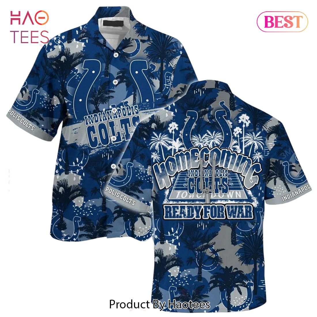 Indianapolis Colts NFL Beach Shirt For Sports Fans This Summer Hawaiian Shirt Indianapolis Colts NFL Beach Shirt For Sports Fans This Summer Hawaiian Shirt