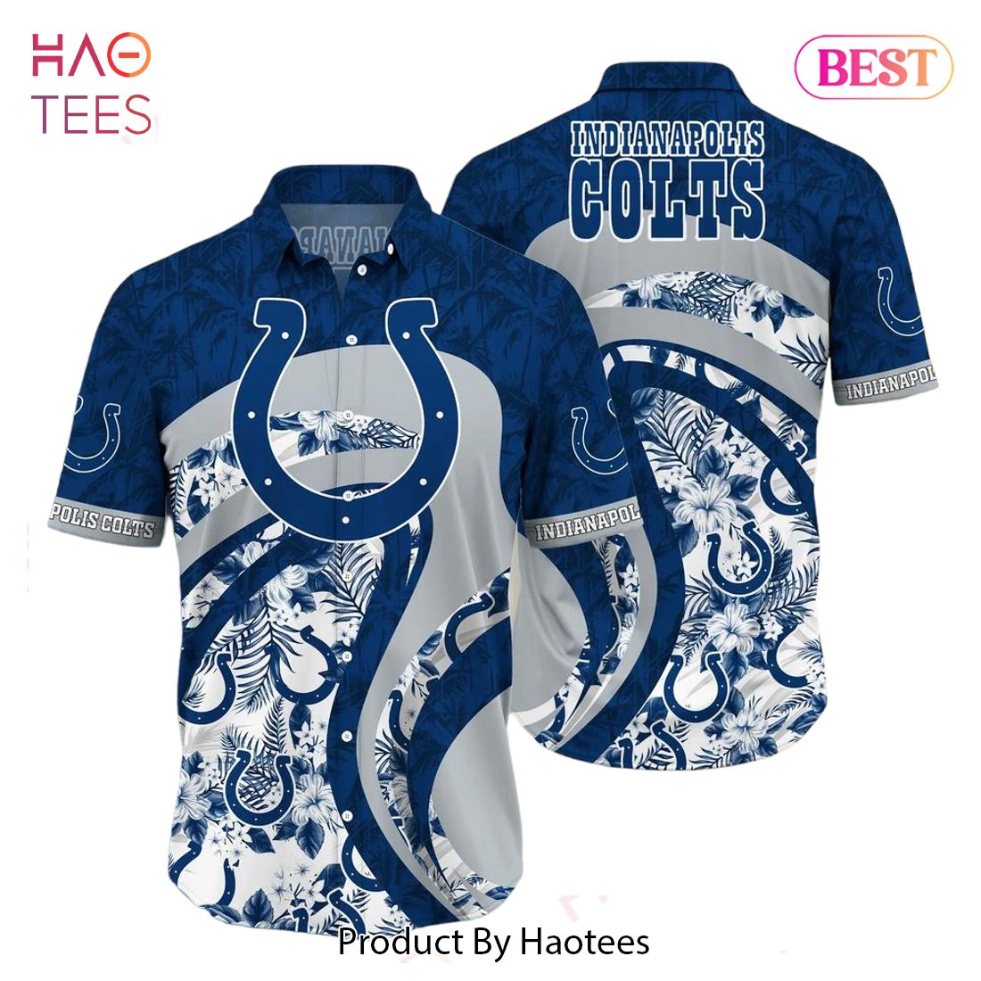 Indianapolis Colts NFL Hawaii Shirt Graphic Floral Tropical Pattern This Summer For Fan Indianapolis Colts NFL Hawaii Shirt Graphic Floral Tropical Pattern This Summer For Fan