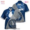 Indianapolis Colts NFL Hawaiian Shirt Style Tropical Pattern Summer For Awesome Fans Indianapolis Colts NFL Hawaiian Shirt Style Tropical Pattern Summer For Awesome Fans