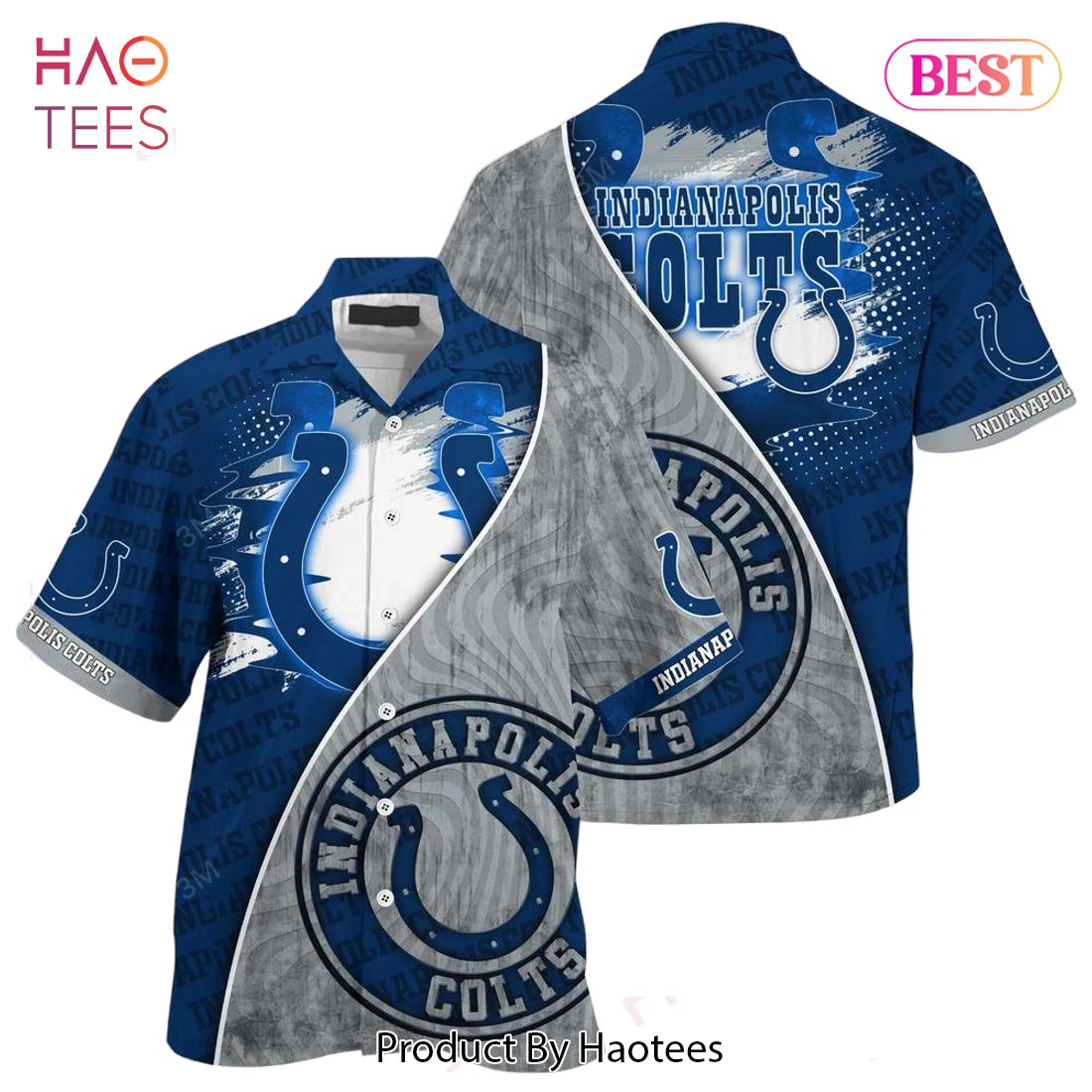 Indianapolis Colts NFL Hawaiian Shirt Summer For This Season Fan Gift Indianapolis Colts NFL Hawaiian Shirt Summer For This Season Fan Gift