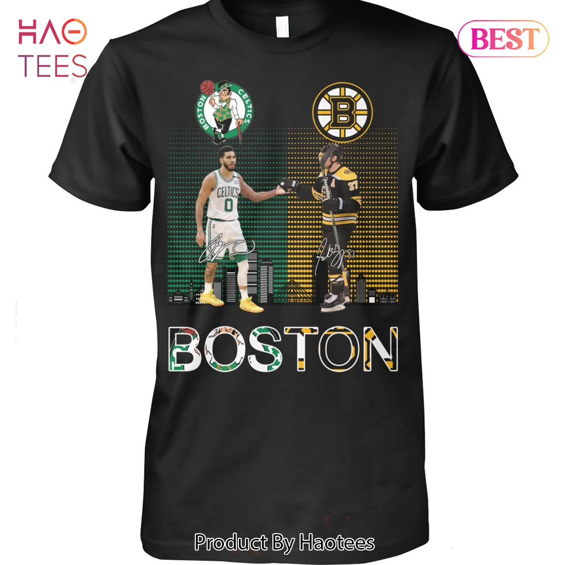Boston Celtics And Boston Bruins Unisex T-Shirt Boston Celtics And Boston Bruins Unisex T-Shirt