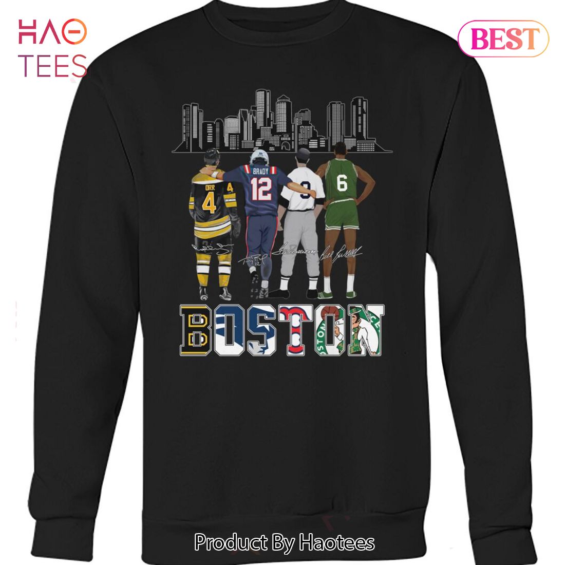 Boston Red Sox Boston Bruins Boston Celtics And New England Patriots Unisex T-Shirt Boston Red Sox Boston Bruins Boston Celtics And New England Patriots Unisex T-Shirt