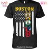 NEW Boston City Of Champion American Flag Unisex T-Shirt