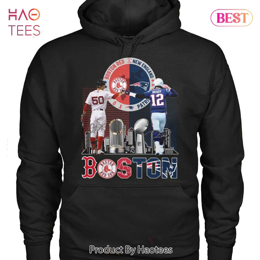 New England Patriots And Boston Red Sox Unisex T-Shirt