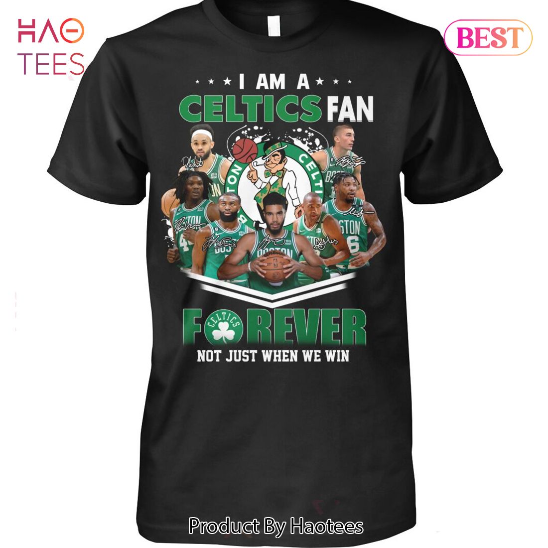 NEW I Am A Boston Celtics Fan Forever Not Just When We Win Unisex T-Shirt NEW I Am A Boston Celtics Fan Forever Not Just When We Win Unisex T-Shirt