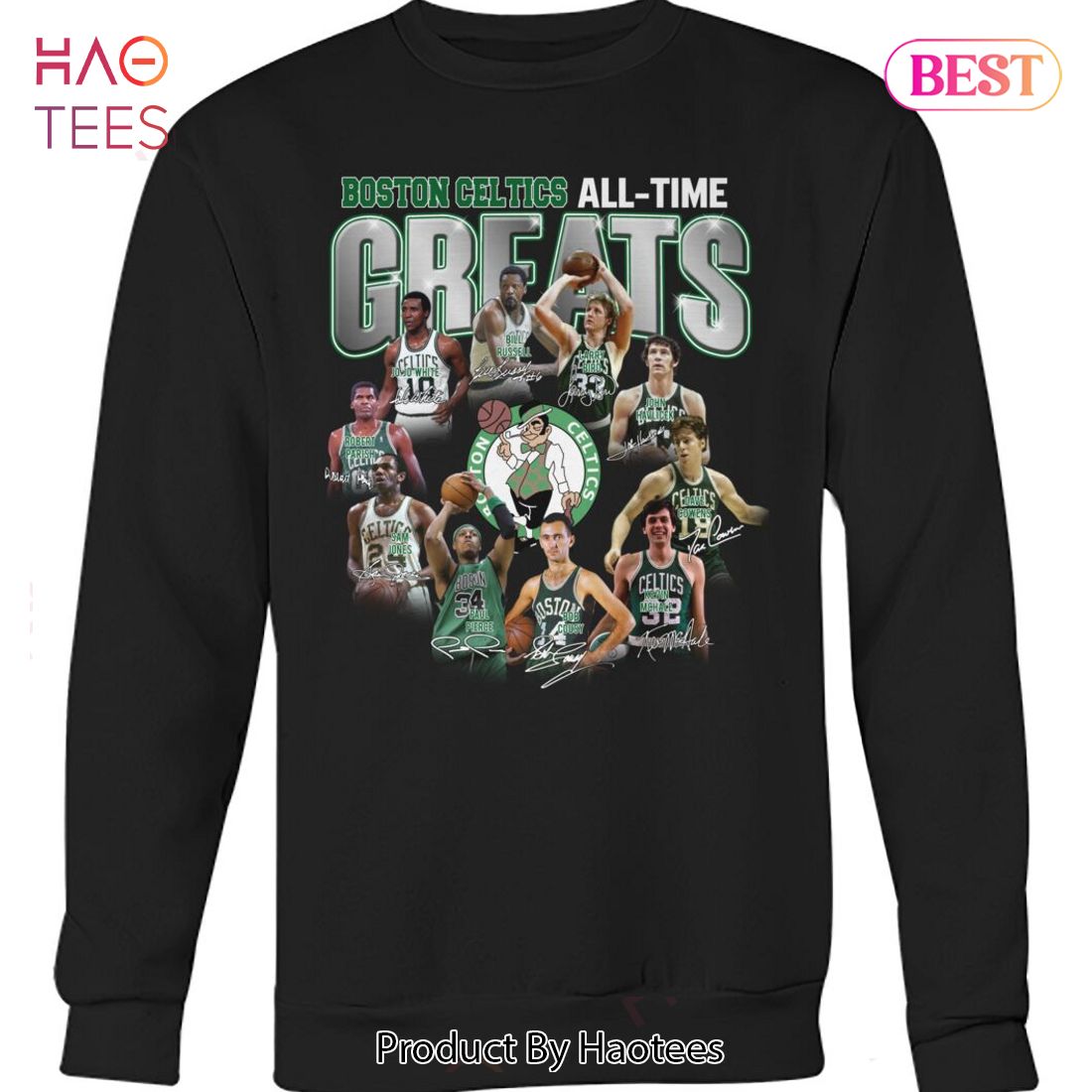 HOT Fashion Boston Celtics All-Time Greats Unisex T-Shirt HOT Fashion Boston Celtics All-Time Greats Unisex T-Shirt