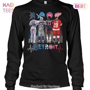 NEW Detroit Pistons Detroit Tigers Detroit Lions Detroit Red Wings Unisex T-Shirt