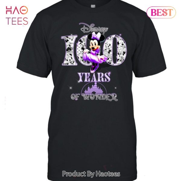 NEW Disney 100 Years Minnie Unisex T-Shirt