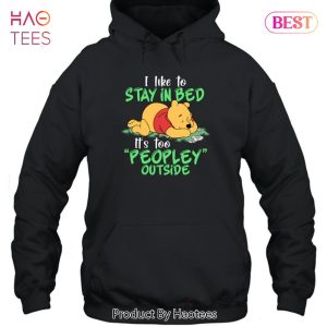NEW Winnie The Pooh I Like To Stay In Bed Unisex T-Shirt