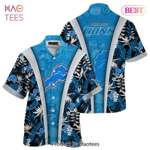 HOT TREND Detroit Lions NFL Beach Summer Hawaiian Shirt Gifts For Sports Football Fans