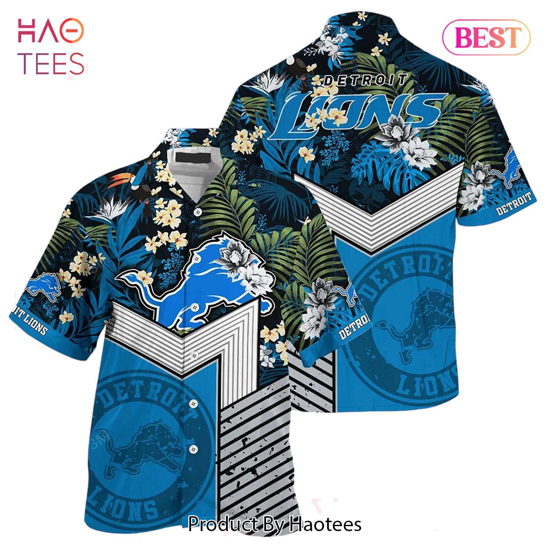 HOT TREND Detroit Lions NFL Football Beach Shirt This Summer Hawaiian Shirt For Big Fans HOT TREND Detroit Lions NFL Football Beach Shirt This Summer Hawaiian Shirt For Big Fans