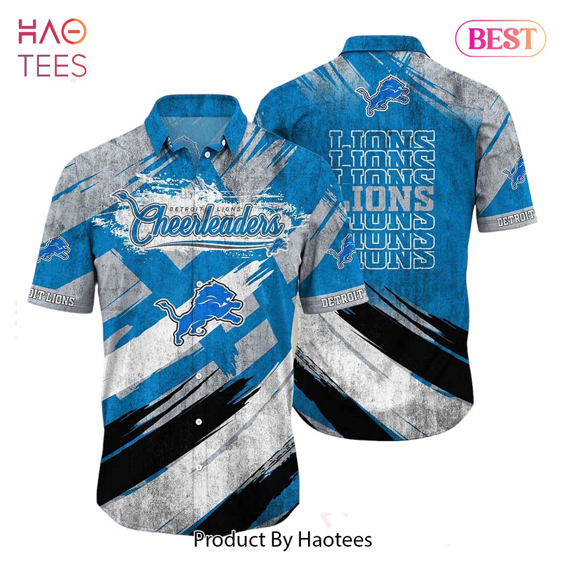HOT TREND Detroit Lions NFL Hawaiian Shirt New Collection Trending Best Gift For Fans