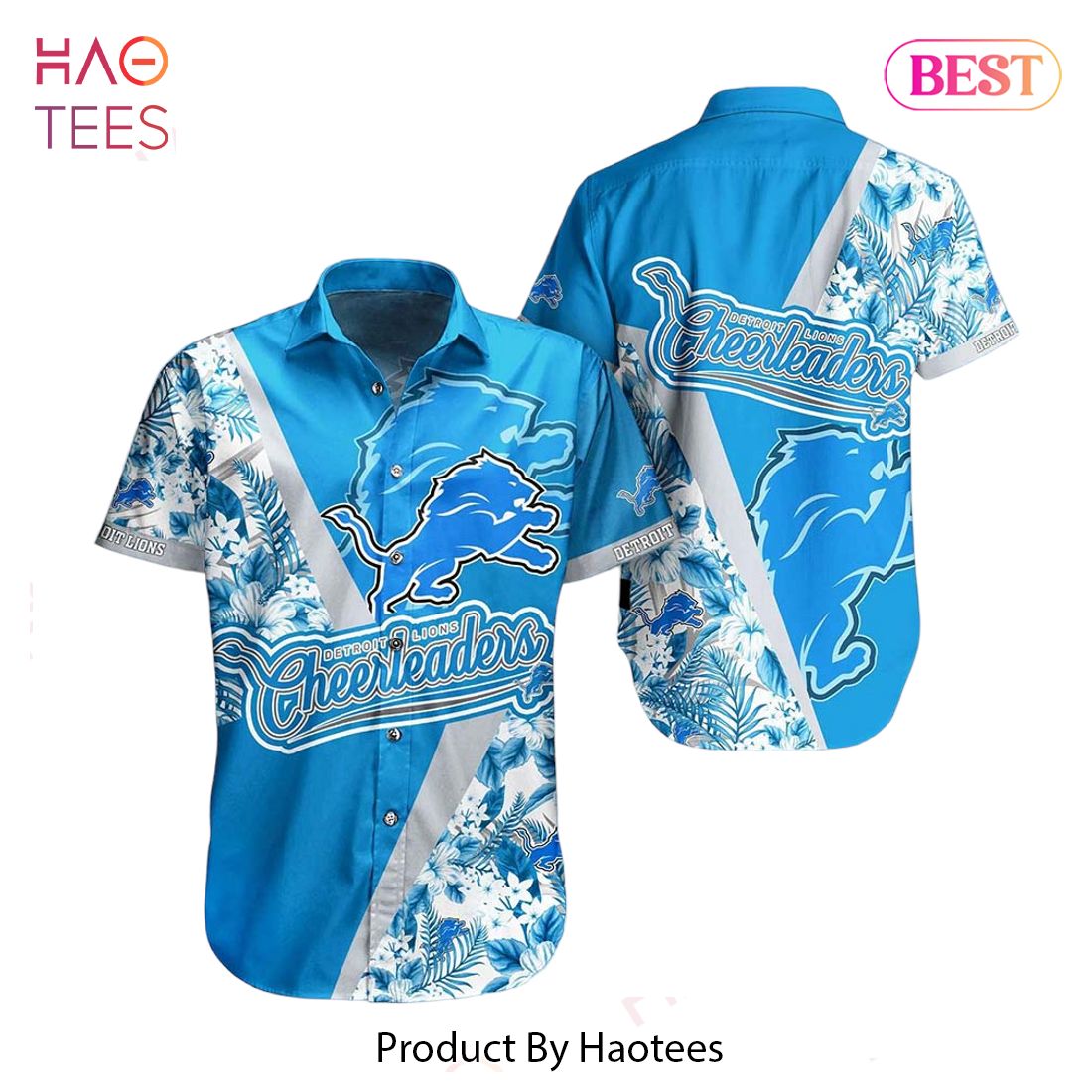 HOT TREND Detroit Lions NFL Hawaiian Shirt Style Summer For Awesome Fans