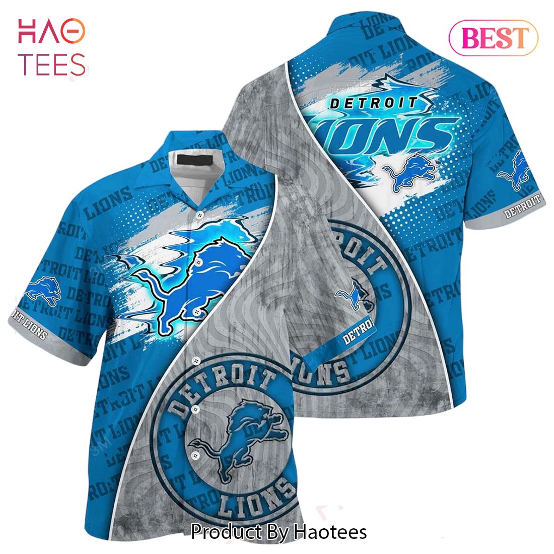 HOT TREND Detroit Lions NFL Hawaiian Shirt Summer For This Season Fan Gift