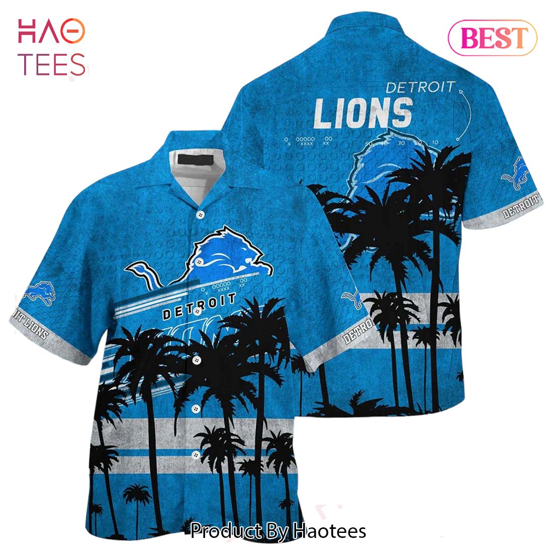 HOT TREND Detroit Lions NFL Hawaiian Shirt This Summer Beach Shirt Gift For Fans