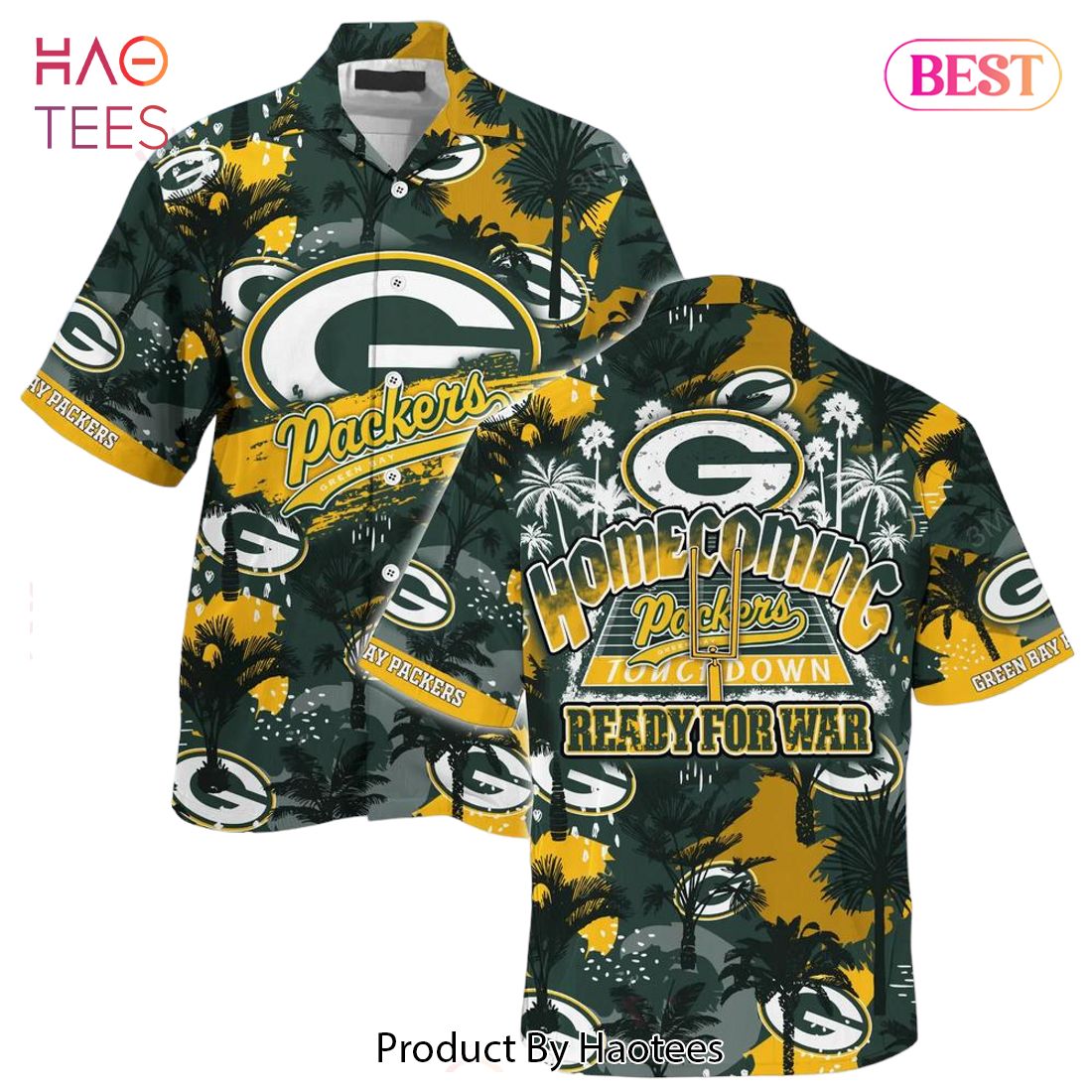 HOT TREND Green Bay Packers Nfl Beach Shirt For Sports Fans This Summer Hawaiian Shirt