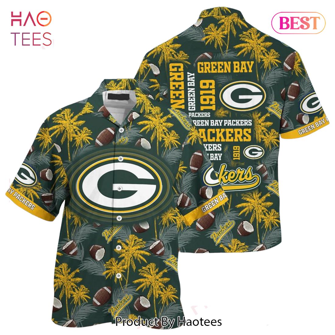 HOT TREND Green Bay Packers Nfl Beach Shirt New Gift For Summer Hawaiian Shirt