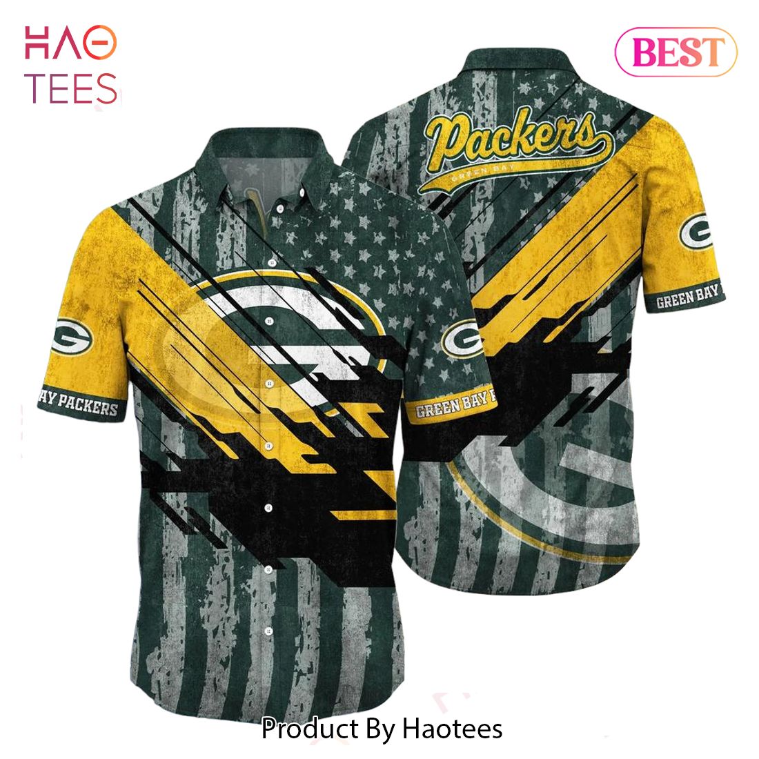 Green Bay Packers Coolest Hawaiian Shirt Gift For Fans