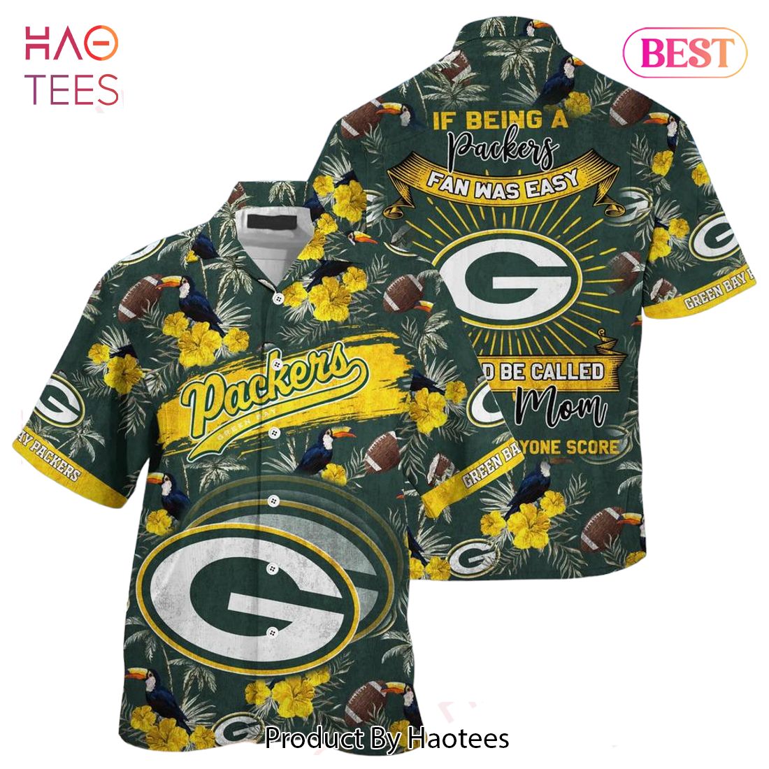 HOT TREND Green Bay Packers Nfl Team Football Beach Shirt Summer