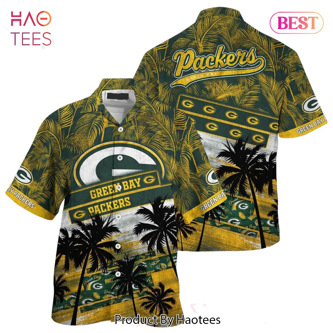 Wisconsin Badgers Green Bay Packers Hawaiian Shirt For Fans