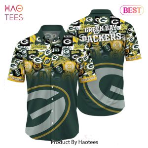 HOT TREND Green Bay Packers Nfl Hawaiian Shirt Trends Summer Short Sleeve Button Down Shirt For Sports Fans