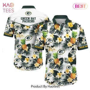 HOT TREND Green Bay Packers Nfl Hawaiian Shirt Tropical Pattern Graphic Hawaii Shirt For Fan Ever