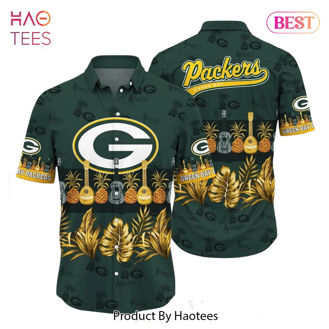 HOT TREND Green Bay Packers Nfl Hawaiian Shirt Tropical Pattern Graphic Trends Summer Gift For Fan Nfl HOT TREND Green Bay Packers Nfl Hawaiian Shirt Tropical Pattern Graphic Trends Summer Gift For Fan Nfl