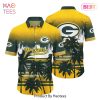 HOT TREND Green Bay Packers Nfl Summer Hawaiian Shirt Floral Pattern Graphic For Football Nfl Enthusiast
