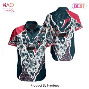 HOT TREND Houston Texans NFL Hawaii Shirt Graphic Floral Pattern This Summer Meaningful Gifts For Fans
