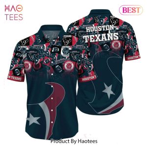 HOT TREND Houston Texans NFL Hawaiian Shirt Trends Summer Short Sleeve Button Down Shirt For Sports Fans