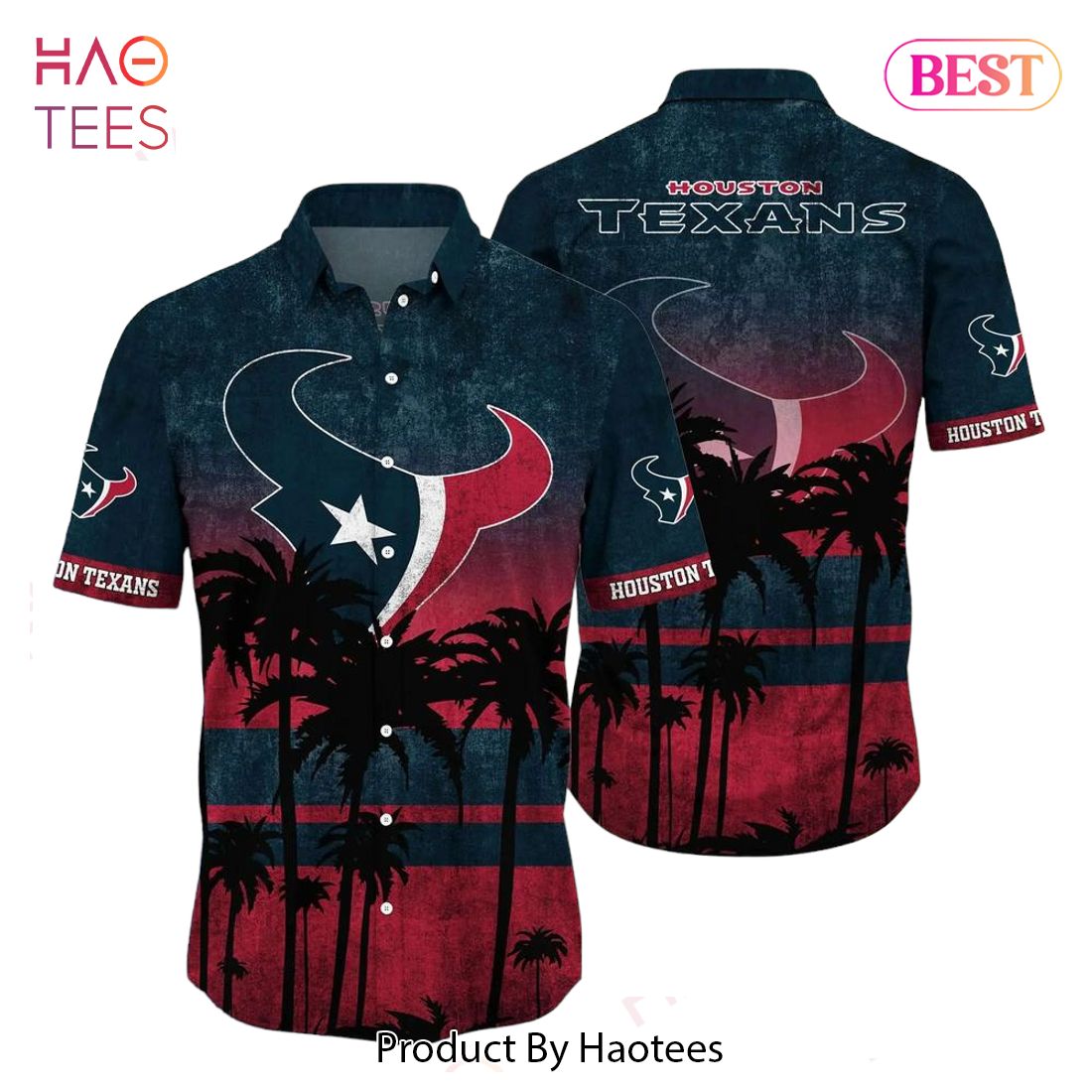 HOT TREND Houston Texans NFL Hawaiian Shirt Tropical Pattern Graphic New Collection Summer Gift For Fan NFL HOT TREND Houston Texans NFL Hawaiian Shirt Tropical Pattern Graphic New Collection Summer Gift For Fan NFL