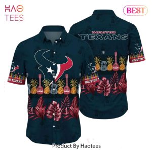 HOT TREND Houston Texans NFL Hawaiian Shirt Tropical Pattern Graphic Trends Summer Gift For Fan NFL
