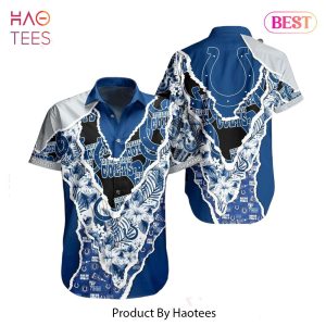 HOT TREND Indianapolis Colts NFL Hawaii Shirt Graphic Floral Pattern This Summer Meaningful Gifts For Fans