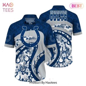 HOT TREND Indianapolis Colts NFL Hawaii Shirt Graphic Floral Tropical Pattern This Summer For Fan