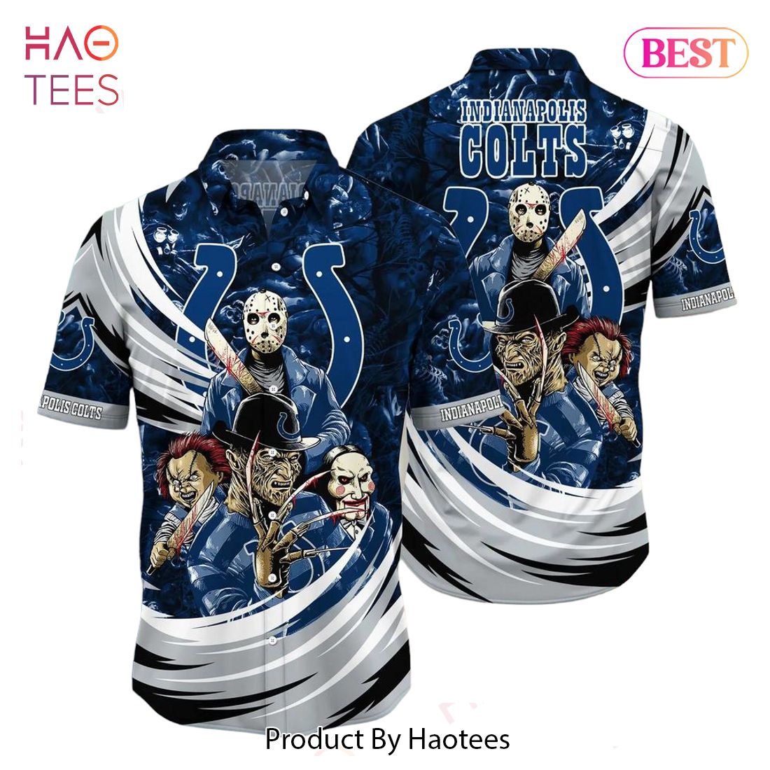 HOT TREND Indianapolis Colts NFL Hawaiian Shirt Gift For Fans HOT TREND Indianapolis Colts NFL Hawaiian Shirt Gift For Fans
