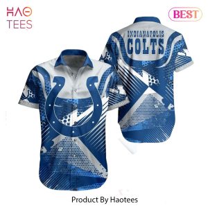 HOT TREND Indianapolis Colts NFL Hawaiian Shirt Summer Short Sleeve Button Down Shirt Perfect Gift For Big Fans