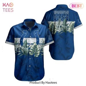 HOT TREND Indianapolis Colts NFL Hawaiian Shirt Tropical Pattern Graphic Gift For Fan NFL Enthusiast